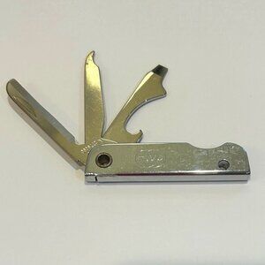 TWA Pocketknife Small Silvertone VINTAGE